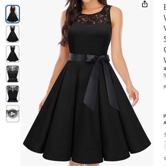 Vintage Dresses & Skirts - NEW Black dress